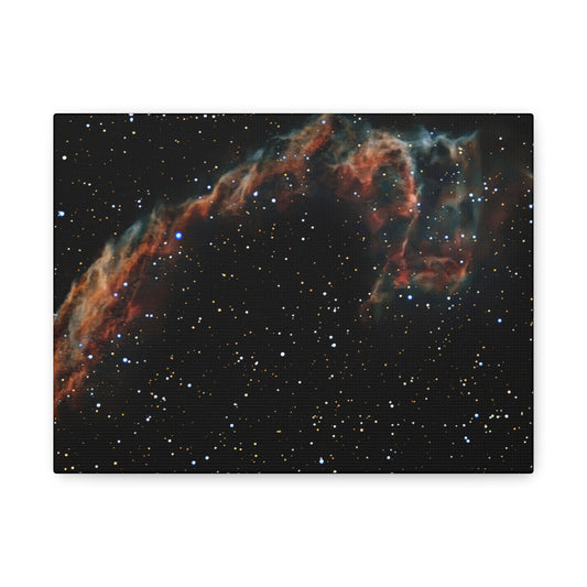 Space Canvas Wall Art - NGC 6992 Veil Nebula