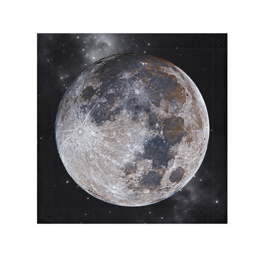 Space Glow – Full Moon Face Towel