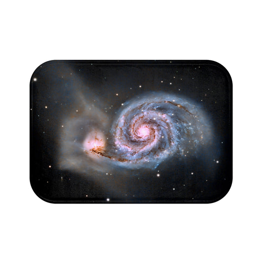 Cosmic Comfort – Whirlpool Galaxy Bath Mat